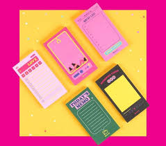 Retro Notepad 5types Colorful Memo Pad Notepads Sticky Note Stationery Scrapbooking Planner Accessories School Supplies In 2020 Memo Pad Design Memo Pad Memo