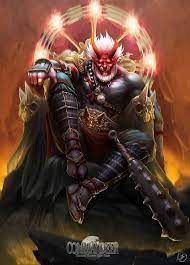 Oni King By Noaharkstudio Oni Demon Concept Art Characters Oni