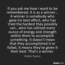 (born july 23, 1968) is an american former professional basketball player who played the point guard position. Walter Payton Quotes Amp Wallpapers Quote Addicts Quotes Walter Payton Quotes By