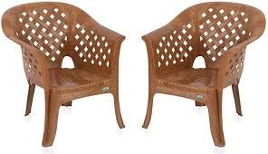 Nilkamal Set Of 2 Solocane Chair Pear Wood Pear Wood Wood Chair