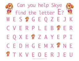Our Crazy Homeschool Life The Letter E Free Patrol Patrol Handwriting Printables In 2020 Lettering Homeschool Life Letter Recognition