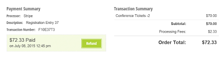 Stripe credit card processing fees. Stripe Payments Cognito Forms Features