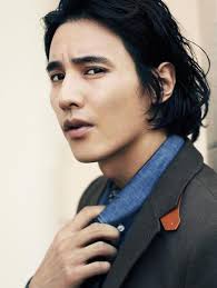 Won Bin Opens The Doors To Fall In Latest Chris Christy Ad Campaign Asian Men Long Hair Won Bin Long Hair Styles Men