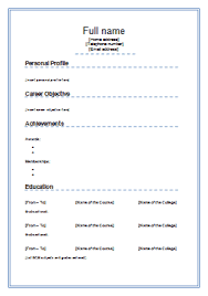 A resume format that emphasizes your most significant job qualifications and helps the hiring and, yes, there are several approaches beyond standard formats a job seeker might take for very specific. 18 Cv Templates Cv Template Word Downloads Tips Cv Plaza