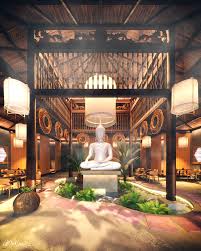 3d Model Interior Restaurant Scene 233 By Tranminhluan Free Download Restaurant Interior Architecture Visualization Architecture Design