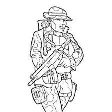 coloriage militaire soldat inspiration a imprimer idee de en ligne gratuit chiots mandala
