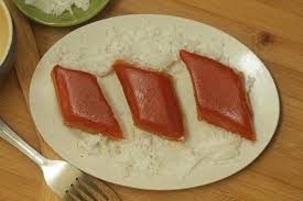 Kutsinta Recipe Filipino Steamed Rice Cake Recipe Rice Cakes Custard Cake Recipes Recipes