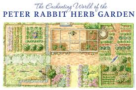 Peter Rabbit Herb Garden Plan Jpg 1212 806 Rabbit Garden Chelsea Flower Show Flower Show
