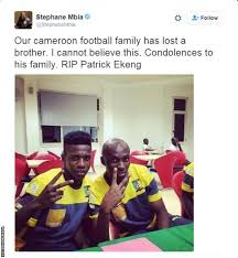 He had two international caps for his country's national team. Patrick Ekeng Dinamo Bucharest And Cameroon Midfielder Dies After On Pitch Collapse Footballghana