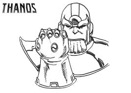 What would you do with the infinity gauntlet? Printable Thanos Infinity Gauntlet Coloring Pages Coloring Coloring Home