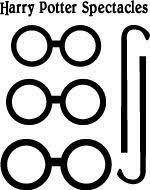 Kids Crafts Paper Masks Harry Potter Props Harry Potter Eyeglasses Harry Potter Crafts