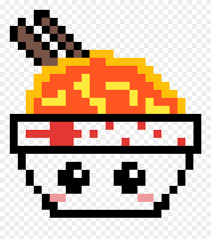 Delicious Ramen Kawaii Pixel Art Food Clipart 1933592 Pinclipart Have you ever wanted to make cool art on minecraft? delicious ramen kawaii pixel art food