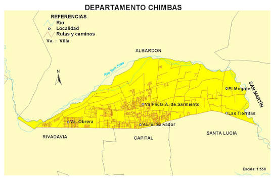 Archivo:Mapa del dpto. Chimbas, prov. de San Juan, Argentina.jpg - Wikipedia, la enciclopedia libre
