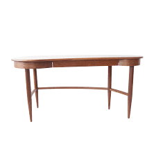 Room And Board Desk Mid Century Design Kidney Shape Finished All Around Perfect For Floating In The Midd Kidney Shaped Desk Mid Century Desk Room Board