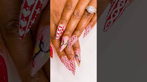 If you're looking for something totally different you will want to check. Christmas Nails Ideas December Nails Sweater Nails Grinch Nails Winter Acrylic Nails Coffin Youtube