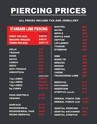 Is a tattoo shop near me that strives to create works of art for clients. Piercings Prices