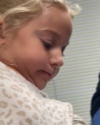 I think she held her breath the whole time 😂❤️