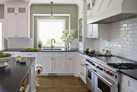 Appealing Beveled Subway Tile Image Gallery In Kitchen Traditional Design Ideas With Appealing Kitchen Remodel Classic White Kitchen Traditional Kitchen Design