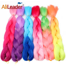 Ombre braiding hair kanekalon braiding hair synthetic hair extensions for braiding crochet twist box braids 24 inch 2 tone black to wine red 6 packs jumbo braiding hair 3.9 out of 5 stars 617 $19.99 $ 19. Alileader Jumbo Braids Ombre Blue Purple Red Synthetic Braiding Hair Crochet Braids Hair Extensions Hairstyles 102 Colors Buy At The Price Of 5 71 In Alibaba Com Imall Com