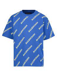Find balenciaga from a vast selection of shirts. Balenciaga T Shirt Blue Nickis Com