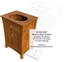 Discover the perfect bathroom vanity for any style, size or storage needs on hgtv.com. Mission Style Cabinet Woodworking Plan Woodworkersworkshop