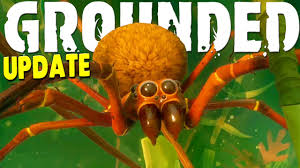 The diving bell spider or water spider (argyroneta aquatica) is the only species of spider known to live almost entirely under water. Grounded New Enemies Underwater Spiders Big Update Adds Diving Gear Harpoons And Bigger Fish Soon Youtube