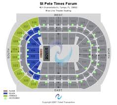 St Pete Times Forum Tickets St Pete Times Forum In Tampa
