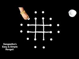 Simple And Creative Navaratri Rangoli Design Beautiful Unique Design Latest Design Easy Rangoli Youtube Rangoli Designs Beautiful Creatif