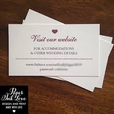 Wedding Website Enclosure Card Invitation Inserts With Etsy Wedding Website Card Wedding Website Wedding Hashtag Cards