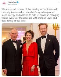 Peaky blinders and harry potter star helen mccrory has died aged 52 after a secret battle with cancer. Ozemvsezkei4 M