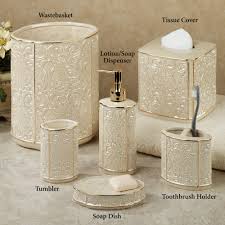 Maybe you would like to learn more about one of these? Furla Cream Damask Ceramic Bath Accessories In 2021 Gold Bathroom Accessories Bath Accessories Bathroom Accessories