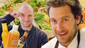 This creamy white sauce is enhanced with chipotle and lime, making it the best topping for all your tacos. Watch Brad And Sean Evans Make Cast Iron Pizza It S Alive Bon Appetit