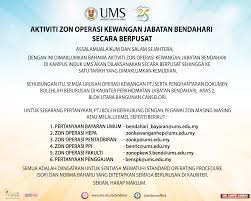 Tulis komentar dengan menyertakan tagar #jernihberkomentar dan #melihatharapan di kolom komentar. Ums Official Website 6 Oktober 2020 Aktiviti Zon Operasi Kewangan Jabatan Bendahari Secara Berpusat