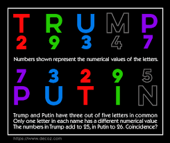 The Numerology Of Trump And Putin World Numerology