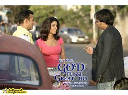 Amitabh bachchan, salman khan, anupam kher vb. God Tussi Great Ho 2008 Wallpapers God Tussi Great Ho 2008 Hd Images Photos Salman Khanpriyanka Choprasohail Khan Bollywood Hungama