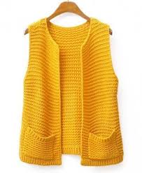 Sudalgali Sari Orgu Yelek Nazarca Com Baby Knitting Patterns Tig Isi Ceket Orgu