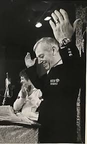 Barney Keep's last KEX radio show in 1979
