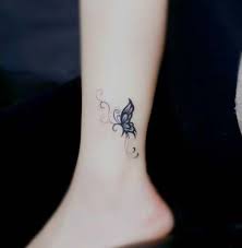 Ankle Small Butter Fly Tattoo Ayakbilegi Kucuk Kelebek Dovmesi Dovmeli Kadin Dovme Karizmatik Dovmeler