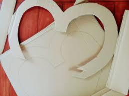 Holzformen pappmache buchstaben pappmache figuren styropor. Zahlen Und Buchstaben Aus Karton Selbst Machen Momo