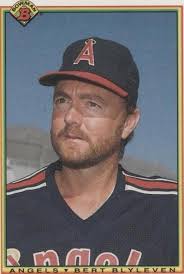 1989 BOWMAN TIFFANY BERT BLYLEVEN 1989 Bowman Tiffany #41 California Angels  LA
