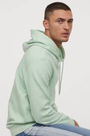 Relaxed Fit Hoodie Mint Green Men H M Us Green Hoodie Men Hoodie Outfit Men Green Hoodie Outfit