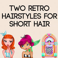 Formal hairstyles for short hair retro hairstyles pixie hairstyles wedding hairstyles flapper hairstyles 1920s hair. 2 Retro Hairstyles For Short Hair 3 Steps Instructables