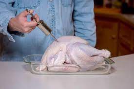 After injecting, rub your turkey, or whole chicken, with a dry rub and cook adequately. Best Turkey And Chicken Injection Recipes For Bbq Smoking And Grilling