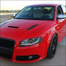 Spec D Projector Headlights Audi A4 Black R8 Led Style 06 08 2lhp Redline360 Audi A4 Audi A4 Black Audi