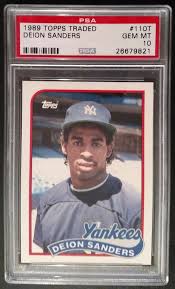 We need your support to make it through the offseason and ensure that we're here to cover baseball in the 2021 season and beyond. 1989 Topps Deion Sanders 110t Psa 10