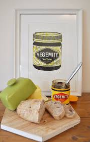 Vegemite Yellow Original Artwork Lino Relief Print Limited Lino Print Vegemite Sale Artwork