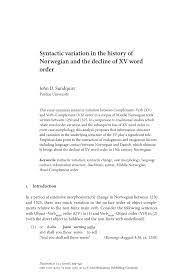 Contact id uffaqzahra123@gmail.com only for professional use. Syntactic Change In Contact Romance Pdf Deconstructing Se Constructions Number Agreement And Post Syntactic Variation Contact In A Broad Sense Violence