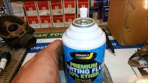Using the starting fluid, it has no oil and will result in a dry condition which will score the cylinder walls. Tractor Starting Fluid The Right Way Youtube