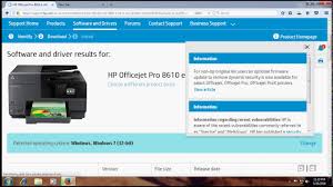 Download and install the 123.hp.com/ojpro8610 printer driver and software to complete the setup. Hp Officejet Pro 8610 Printer Driver Download Youtube