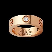 18k Carter Love Ring Size 8 Cartier Love Ring Love Ring Cartier Jewelry